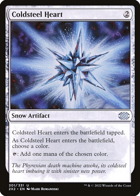 Coldsteel Heart (301) - Foil Lightly Played / 2x2