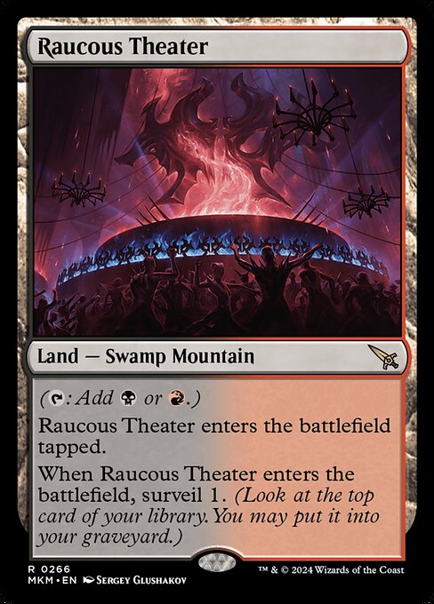 Raucous Theater (266) - Lightly Played / mkm