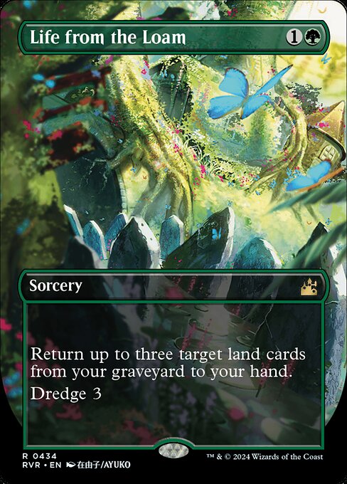 Life from the Loam (434) - BORDERLESS - Moderately Played / rvr