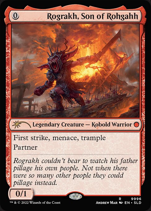 Rograkh, Son of Rohgahh (9996) - Lightly Played / sld