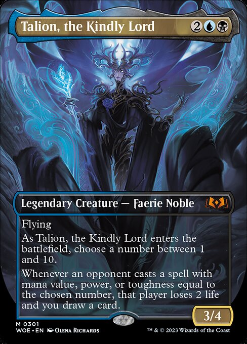 Talion, the Kindly Lord (301) - BORDERLESS - Lightly Played / woe