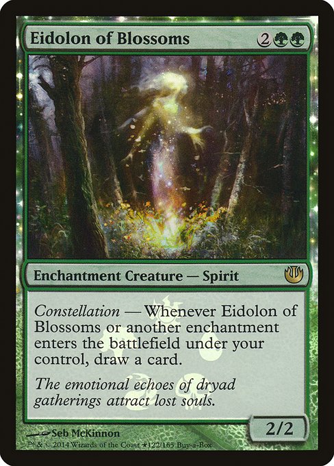 Eidolon of Blossoms (122★) - Foil Moderately Played / jou