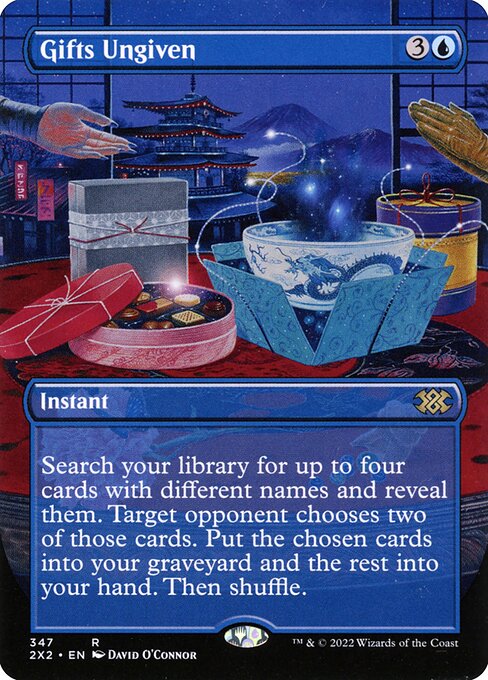 Gifts Ungiven (347) - BORDERLESS - Lightly Played / 2x2