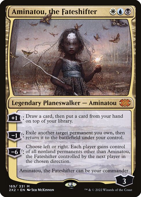 Aminatou, the Fateshifter (169) - Lightly Played / 2x2