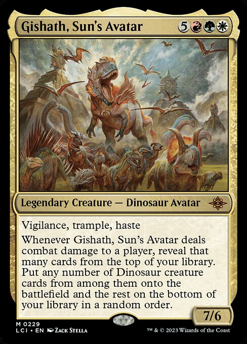 Gishath, Sun's Avatar (229) - Heavily Played / lci