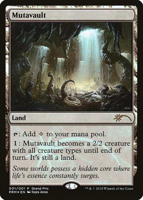 Mutavault (2018) - Foil Lightly Played / pgpx