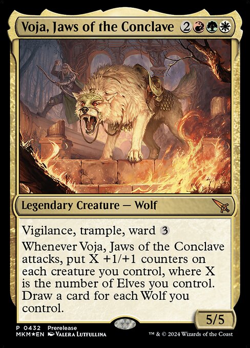 Voja, Jaws of the Conclave (432) - Foil Lightly Played / mkm
