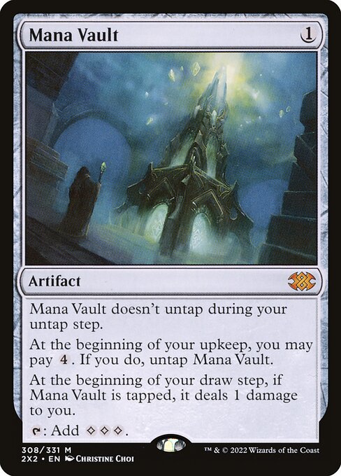 Mana Vault (308) - Lightly Played / 2x2