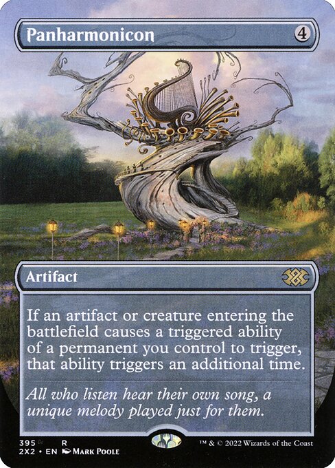 Panharmonicon (395) - BORDERLESS - Foil Lightly Played / 2x2