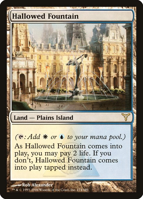 Hallowed Fountain (174) - Moderately Played / dis