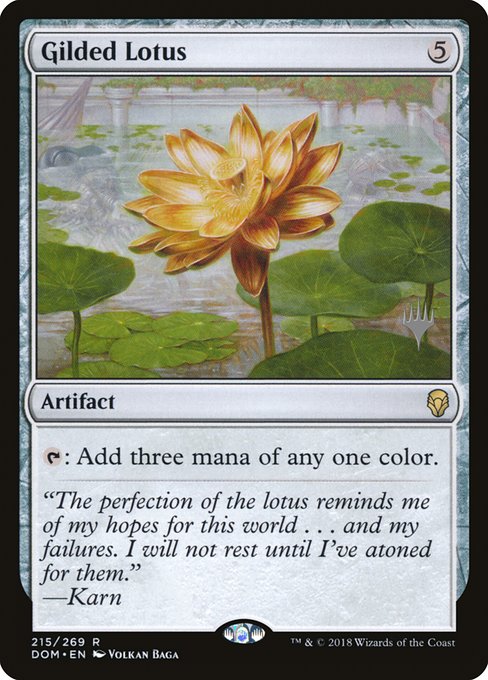 Gilded Lotus (215p) - Lightly Played / dom