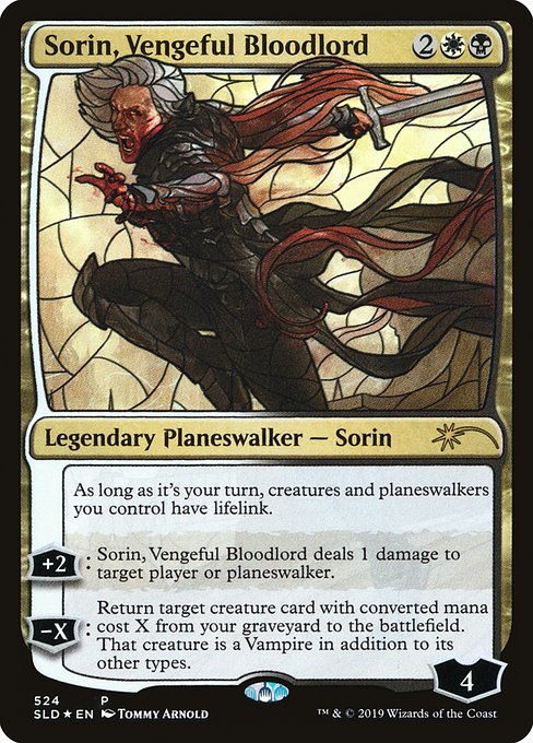 Sorin, Vengeful Bloodlord (524) - Foil Lightly Played / sld