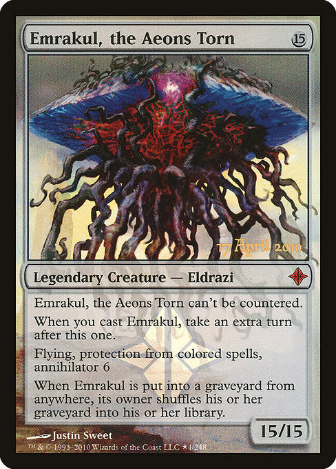 Emrakul, the Aeons Torn (4★) - Foil Lightly Played / roe