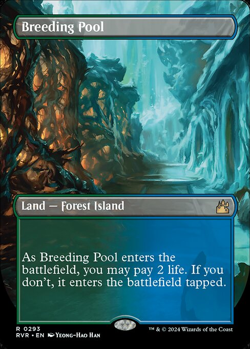 Breeding Pool (293) - BORDERLESS - Lightly Played / rvr