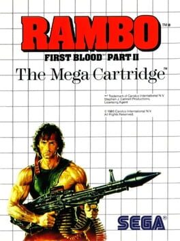 Rambo - Sega Master System - Cartridge Only