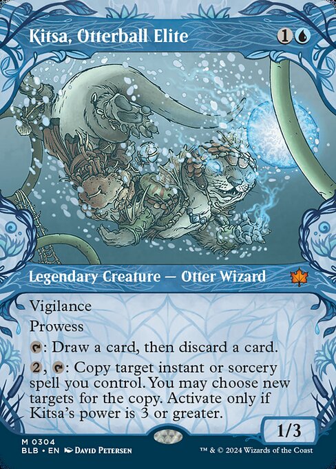 Kitsa, Otterball Elite (304) - BORDERLESS - Lightly Played / blb