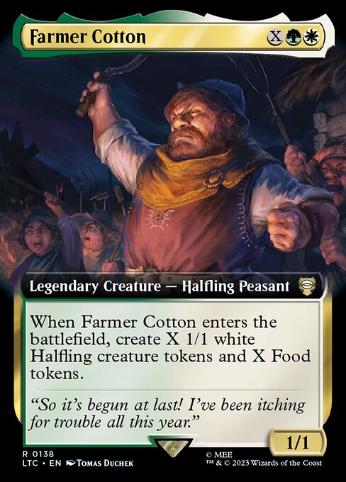 Farmer Cotton (138) - EXTENDED ART - Lightly Played / ltr