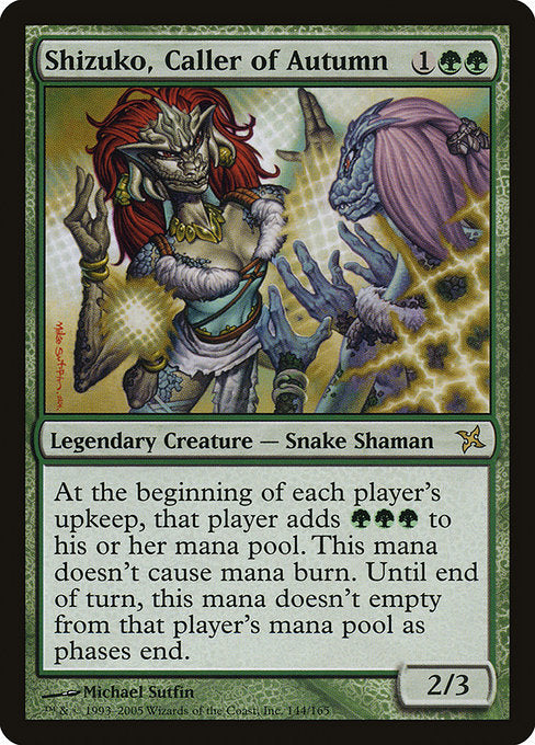 Shizuko, Caller of Autumn (144) - Damaged / bok