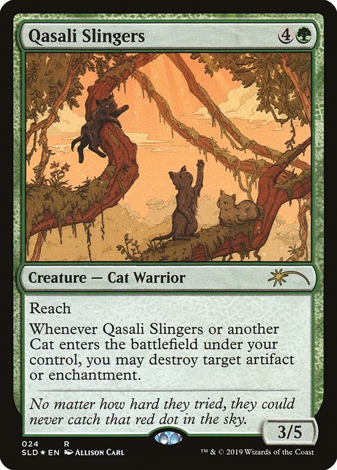 Qasali Slingers (24) - Foil Lightly Played / sld