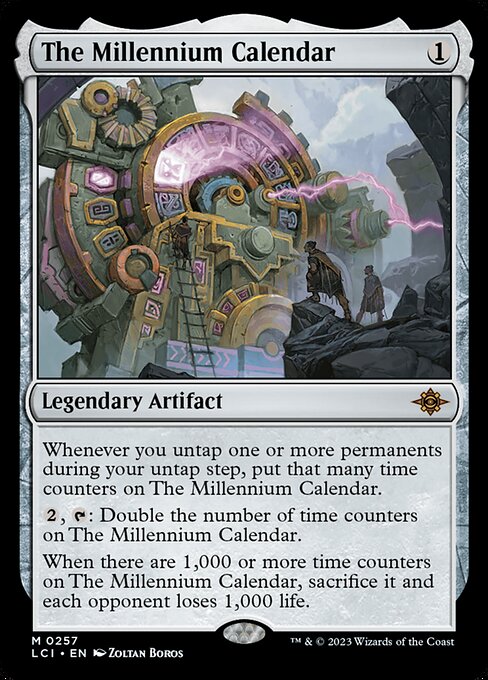 The Millennium Calendar (257) - Lightly Played / lci
