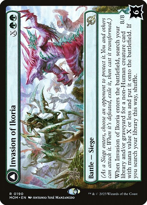 Invasion of Ikoria // Zilortha, Apex of Ikoria (190s) - Foil Lightly Played / mom