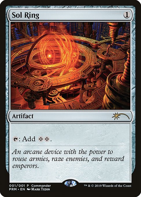 Sol Ring (7) - Moderately Played / pf19
