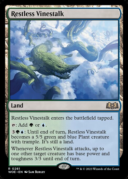 Restless Vinestalk (261) - Lightly Played / woe