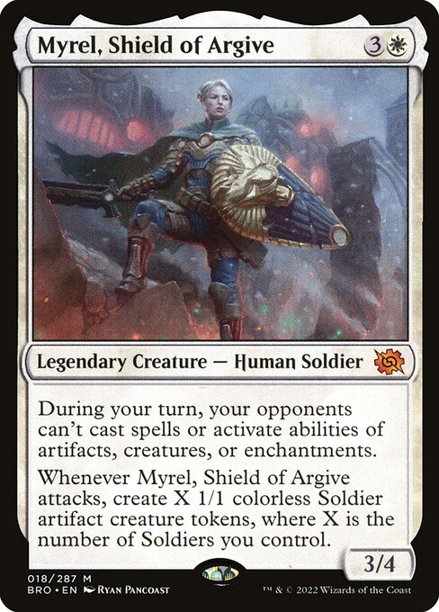 Myrel, Shield of Argive (18) - Lightly Played / bro