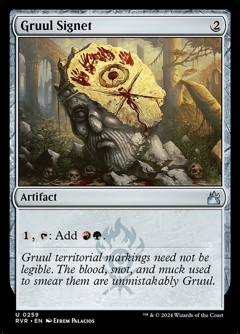 Gruul Signet (259) - Lightly Played / rvr