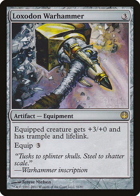 Loxodon Warhammer (31) - Moderately Played / ddg