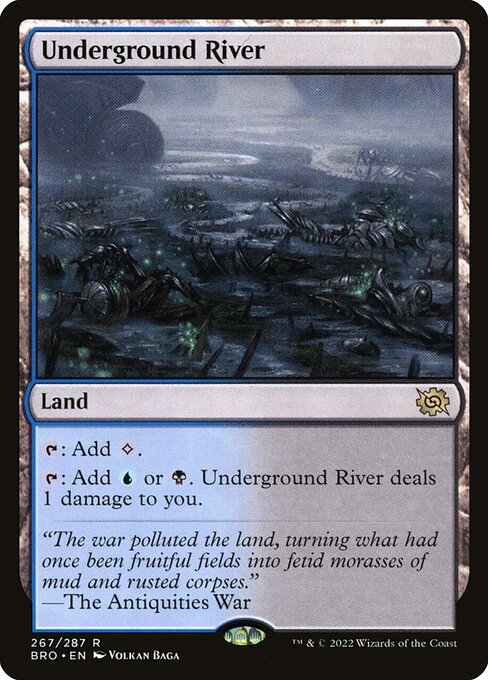 Underground River (267) - Lightly Played / bro
