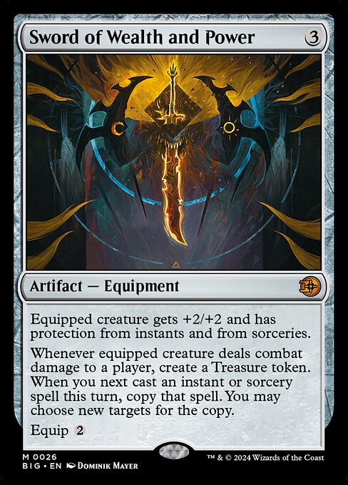 Sword of Wealth and Power (26) - Lightly Played / otj