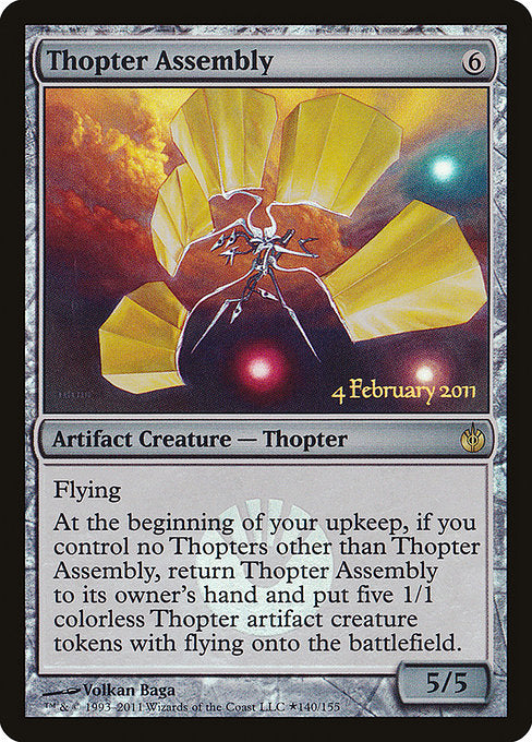 Thopter Assembly (140★) - Foil Lightly Played / mbs