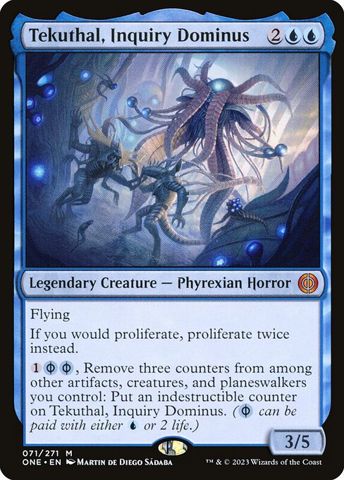 Tekuthal, Inquiry Dominus (71) - Foil Lightly Played / one