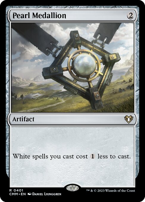 Pearl Medallion (401) - Damaged / cmm