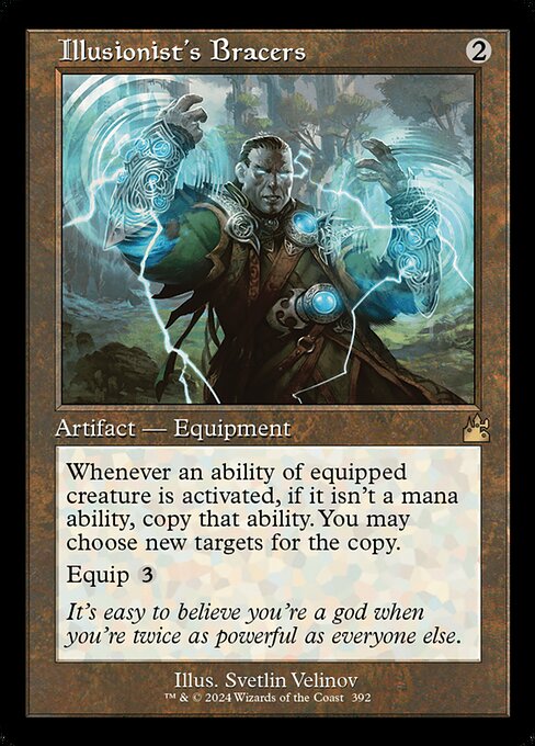 Illusionist's Bracers (392) - Lightly Played / rvr