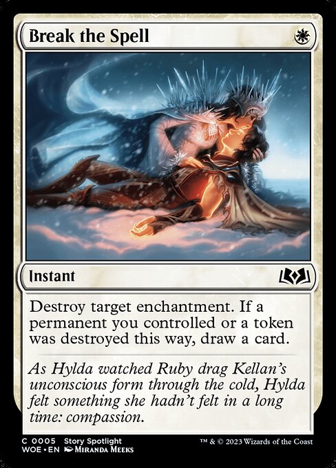Break the Spell (5) - Lightly Played / woe