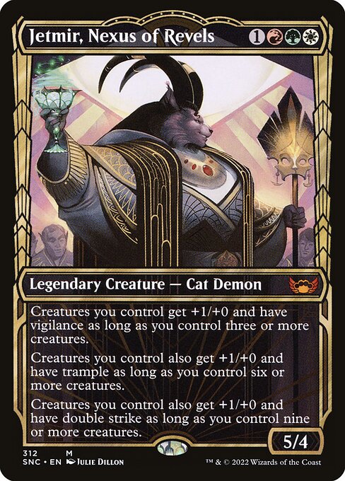Jetmir, Nexus of Revels (312) - SHOWCASE - Foil Lightly Played / snc