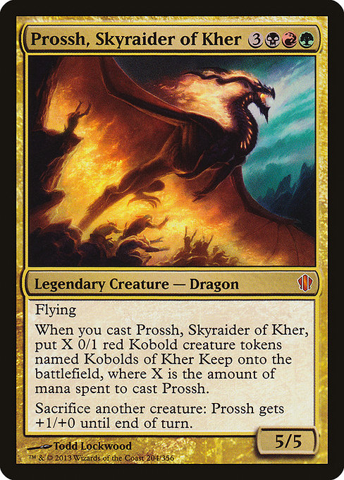 Prossh, Skyraider of Kher (204) - Lightly Played / c13