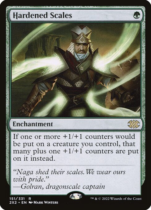 Hardened Scales (151) - Lightly Played / 2x2